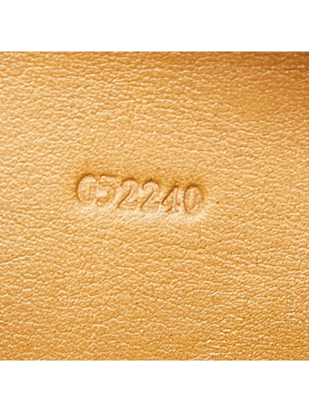 Loewe Anagram Coin Purse Brown Lava Leather
